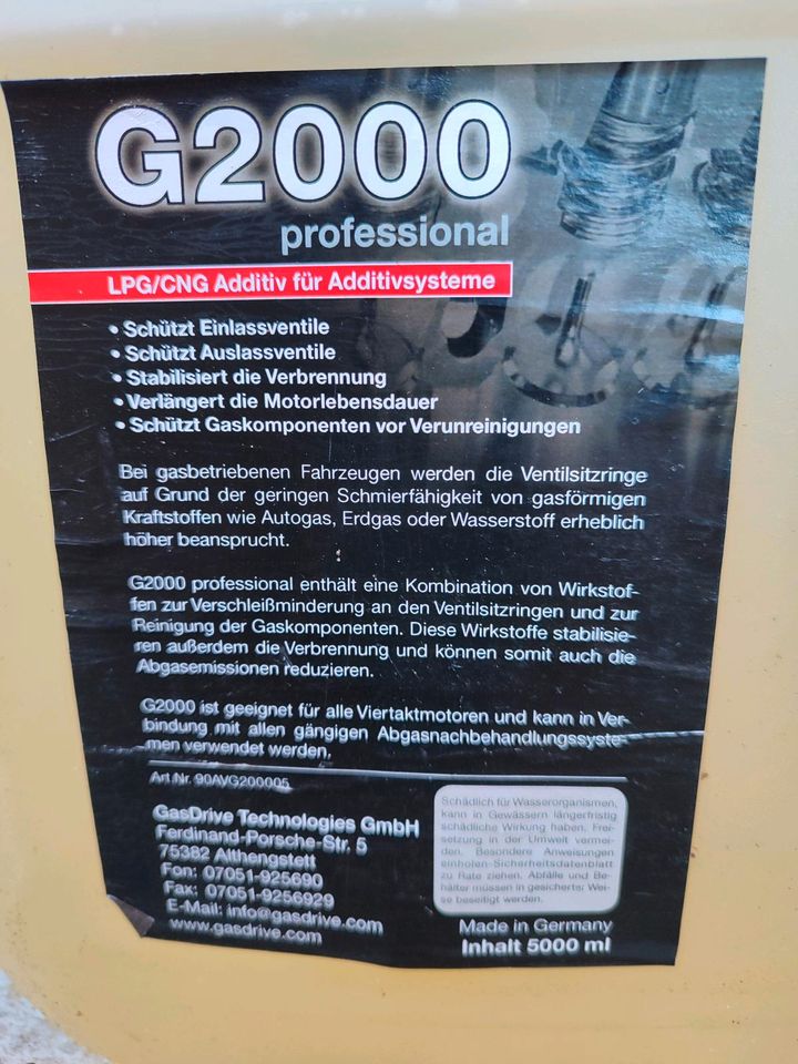 G2000 Additiv LPG/CNG 5l in Berlin