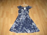 Kleid blau weiß Blumen Sommer xs neu Berlin - Pankow Vorschau
