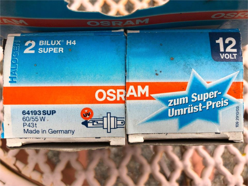 Osram H4 Halogen Bilux in Neuötting