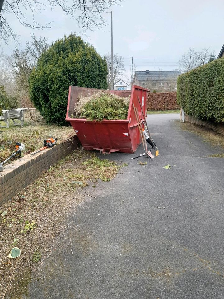 Gartenpflege Gartenservice Rindenmulch Hecke schneiden in Bünde