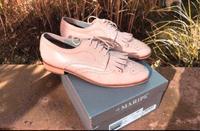 Maripe Halbschuhe Gr. 38,5 beige mit Originalkarton Nordrhein-Westfalen - Steinfurt Vorschau