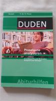 Deutsch DUDEN Prosatexte analysieren 11.-13. Klasse Abiturhilfen Niedersachsen - Ilsede Vorschau