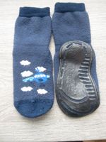 Baby-Stopper-Socken, rutschfest, Gummisohle, 15 cm, blau Dresden - Klotzsche Vorschau