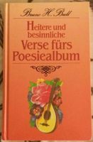 Heitere und besinnliche Verse fürs Poesiealbum, gebunden Hessen - Hohenstein Vorschau