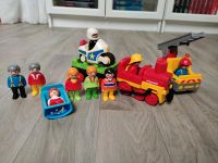 Playmobil Zug, Bauarbeiter, Motorrad und Familie Nordrhein-Westfalen - Monheim am Rhein Vorschau