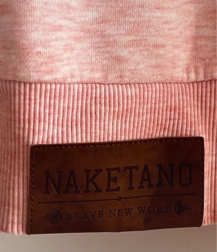 Naketano Hoodie rosa in Gleichen