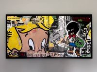 Kunstwerk Bild Unikat Richie Rich Pop Art Collage Street Art Niedersachsen - Langenhagen Vorschau