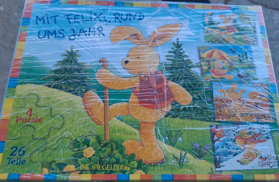 4 Puzzle mit Felix rund ums Jahr in Strullendorf