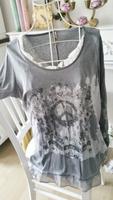 Tredy Shirt Tunika Lagenlook Gr. 44 Spitze Bayern - Wiggensbach Vorschau