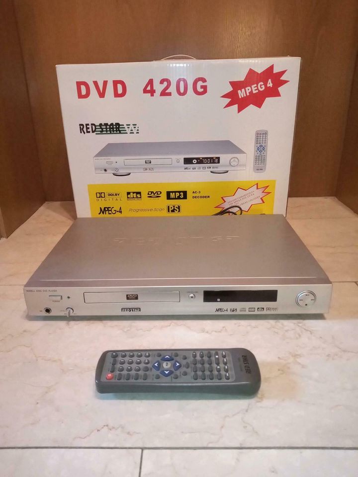 Red Star DVD Player 420G für Bastler in Hengersberg