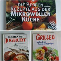 3 Kochbücher/Bücher, mit Grillen, Jogurt & Mikrowellen Hannover - Misburg-Anderten Vorschau
