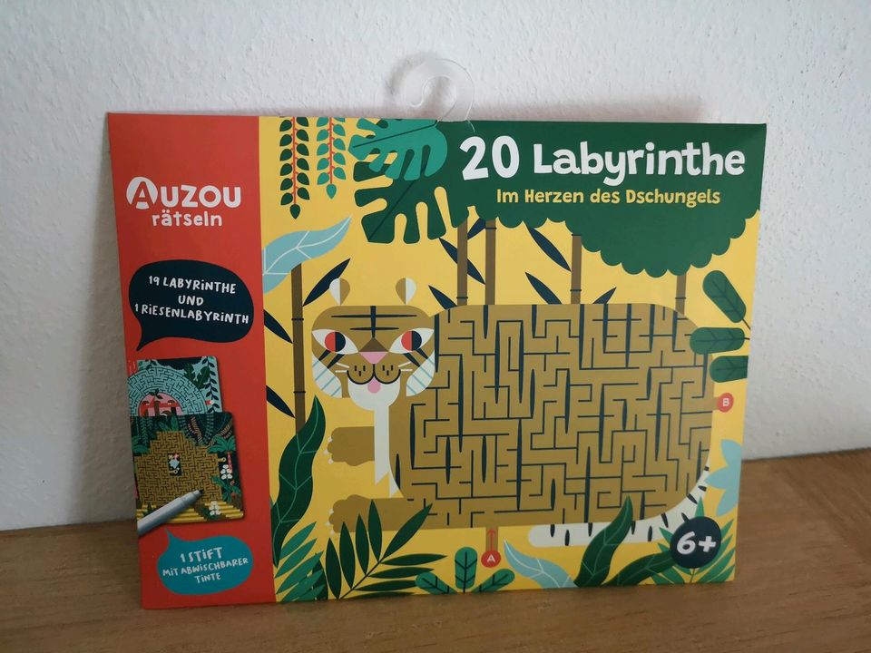 20 Labyrinthe abwischbar in Bad Berleburg
