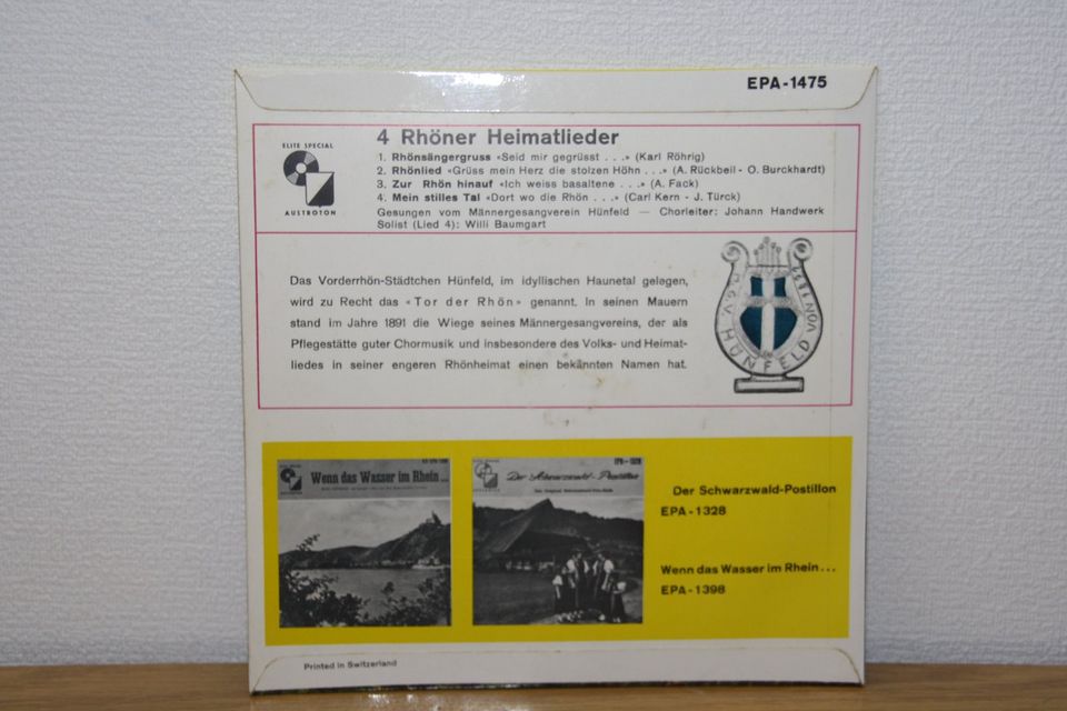 Single "4 Rhöner Heimatlieder" in Cölbe