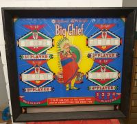 Flipperscheibe Backglas Pinball Big Chief Harley Indian Automat Hannover - Mitte Vorschau