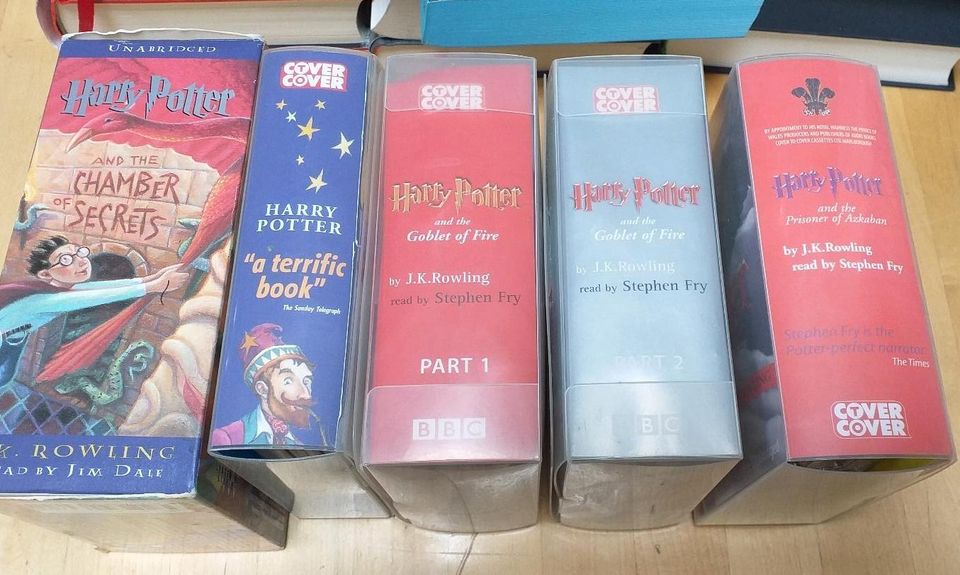 Harry Potter Hörkassetten, englisch in Essen