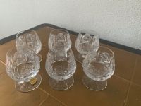Cognac/Brandy Gläser echtes Bleikristall 6er Set Bayern - Deggendorf Vorschau