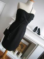 H&M 38 S M Kleid Schwarz Abendkleid Cocktailkleid trägerlos 60er Niedersachsen - Jork Vorschau