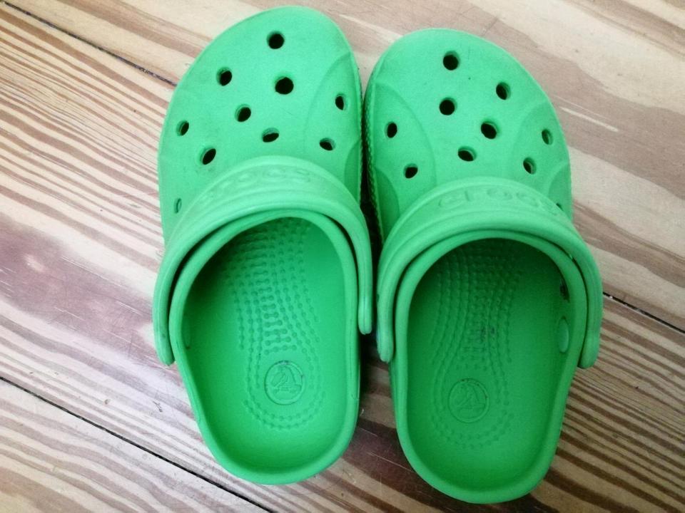 Crocs grun c 8 9