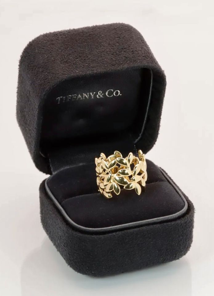 Paloma Picasso “Olive Leaf” Ring Tiffany & Co. in Glücksburg