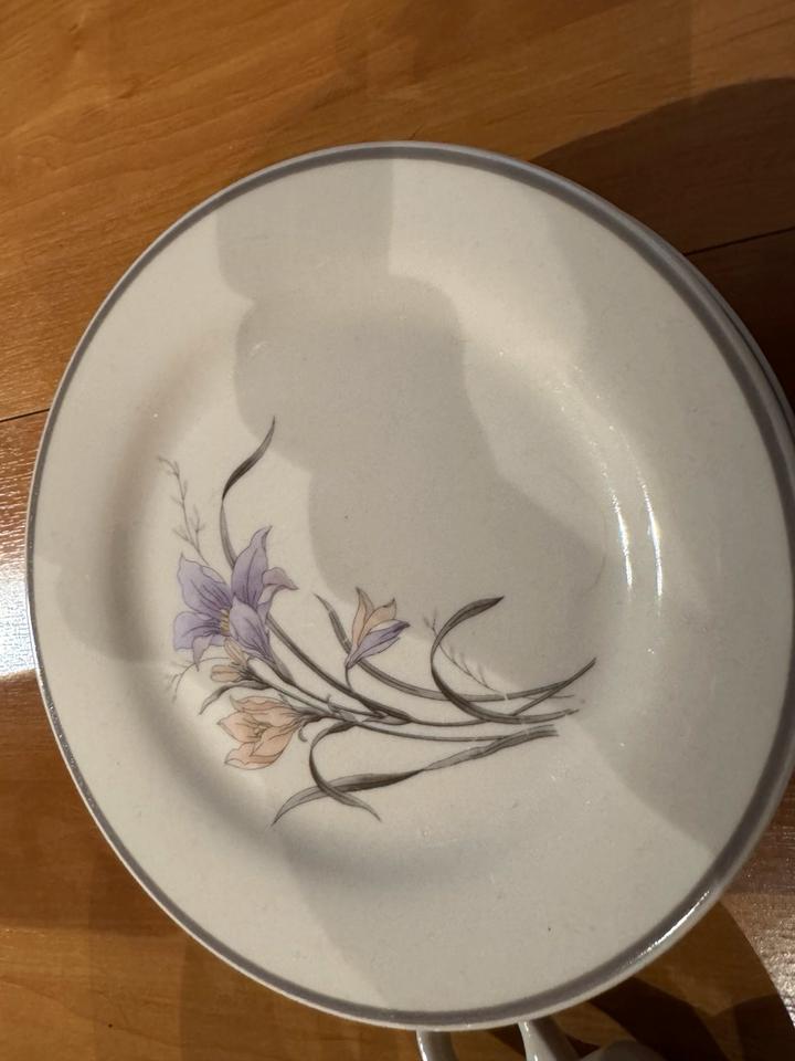Kaffeegeschirr für 6 Personen Kun LUN Blumen florales Design in Homburg