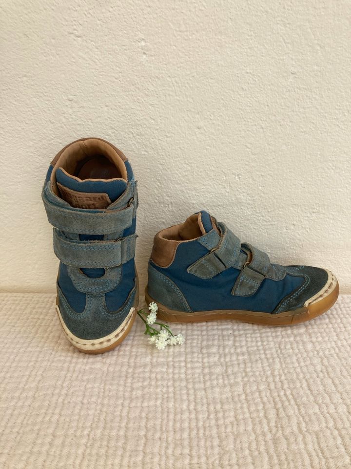 Halbschuhe Schuhe Bisgaard Gr 28 Leder blau türkis in Coesfeld