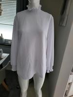 Weißes Lagarmshirt Gr. 38 Brandenburg - Mahlow Vorschau