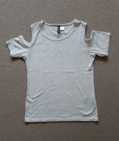 H&M divided T-Shirt Shirt beige Melange Gr. S Niedersachsen - Leer (Ostfriesland) Vorschau