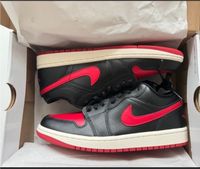 Nike Air Jordan 1 Low Black/Gym Red- Sail NEU Hessen - Schöneck Vorschau