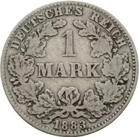 1 Mark Kaiserreich 1883 J Silber Osnabrück - Hasbergen Vorschau