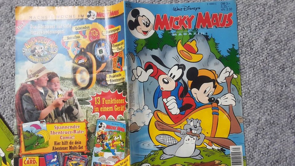 Micky Maus Hefte aus 1996 in Viersen