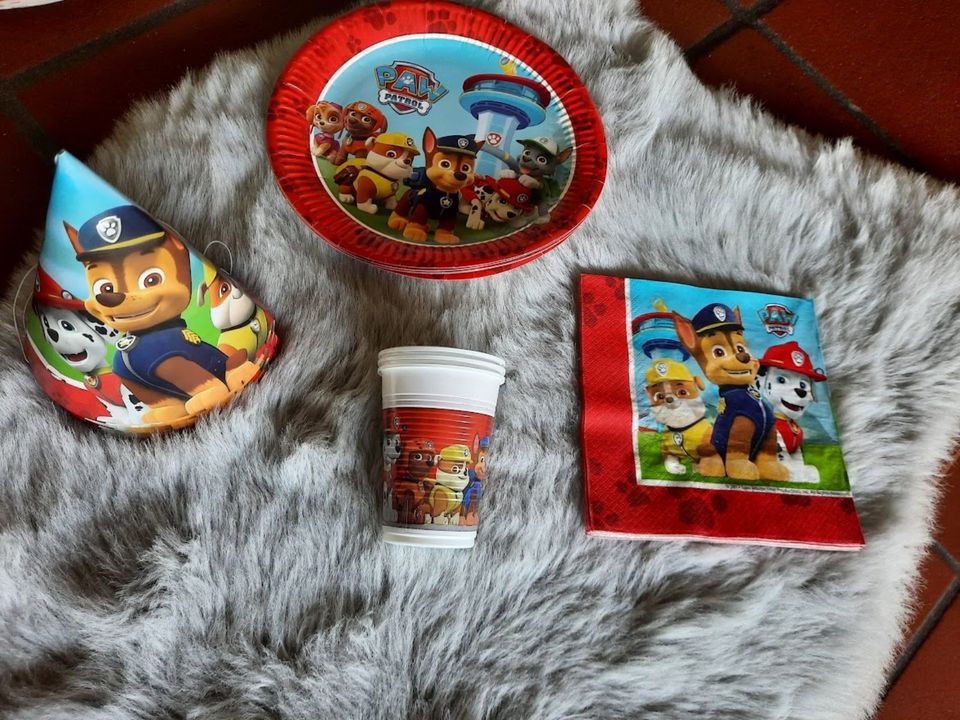 Kinder Geburtstags Deko Sets Paw Patrol Peppa Wutz ab 1 € in Hadamar