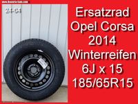 ❌ Ersatzrad Neu 2014 Reserverad Opel Corsa D 6x15 ET39 185/65R15 Bayern - Bernhardswald Vorschau