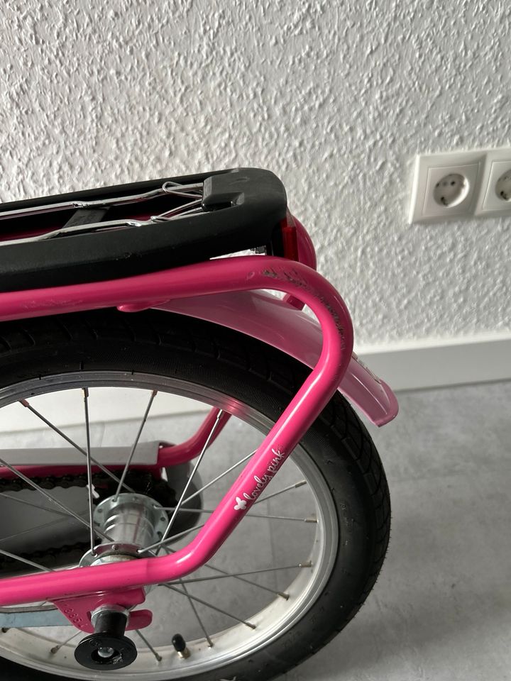 Puky Fahrrad Mädchen Pink 16 Zoll in Meppen
