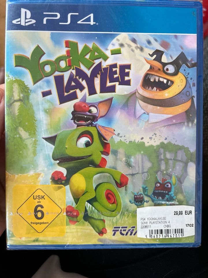 Yooka- Laylee PS4 Spiel in Kirchheim unter Teck