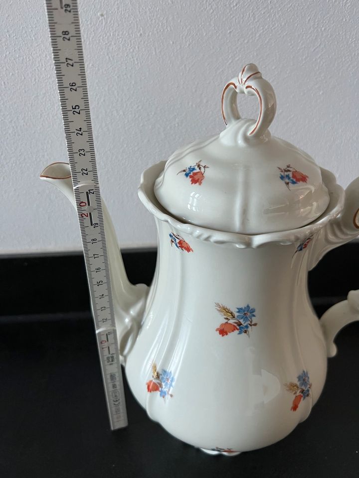 Edelstein Bavaria Maria Theresia Kaffeekanne Teekanne in Hirschaid