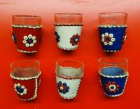 Schnaps Schnapsgläser  Schnapsglas Gläser Retro Vintage Rarität Bayern - Durach Vorschau