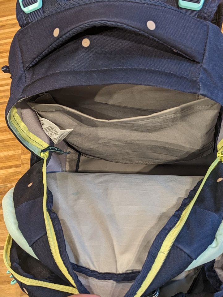 Satch Schulrucksack in Blau / Türkis & Gelb in Freiberg am Neckar