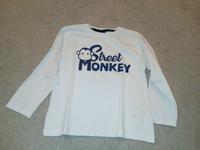 Langarmshirt street monkey gr. 104 Sachsen-Anhalt - Osterwieck Vorschau