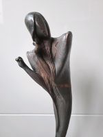Bronze Figur Dame Frau Skulptur Statue Abstrakt Kunst Horror Hessen - Lohfelden Vorschau