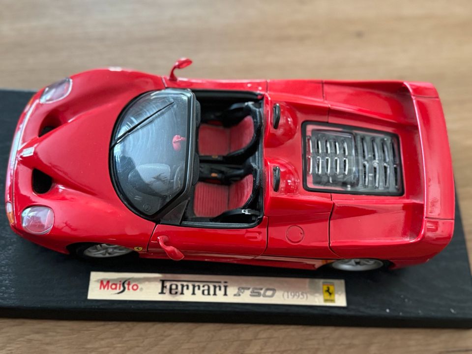 Ferrari F50 1995 Maisto mit Beleg Kaufhof in Offenbach