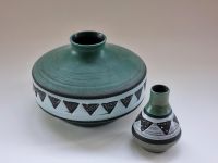 Vintage Keramik Vase / Vasen Set Haldensleben grün Leipzig - Schleußig Vorschau