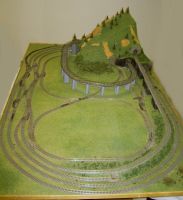 Modelleisenbahnplatte Spur N Hessen - Butzbach Vorschau