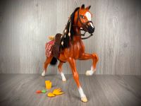 Barbie Mattel Pferd Horse Dixie Brushable Beauties braun Zubehör Hessen - Igelsbach Vorschau
