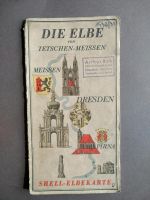 Schell Elbekarte,  Die Elbe von Tetschen- Meißen, 1933 Thüringen - Walldorf Vorschau