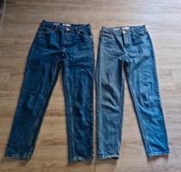 2 er Set Bershka Mom Damen Jeans Hose Gr.  36 blau super Zustand Nordrhein-Westfalen - Bocholt Vorschau