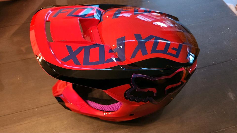 Fox V1 Motocross-Helm Gr.YL in Ascheberg