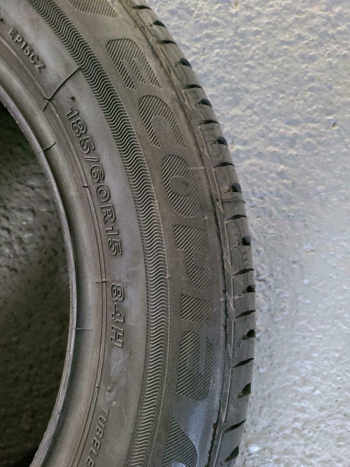 1x 185 60 R15 84H Bridgestone Ecopia Sommerreifen Reifen HLR106 in Nagold