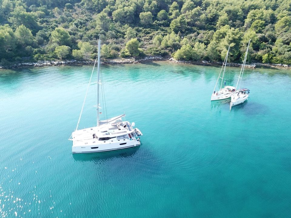 Segeln in Kroatien auf Katamaran, Mitsegeln, Törn-Segelgemeinscha in Weissach