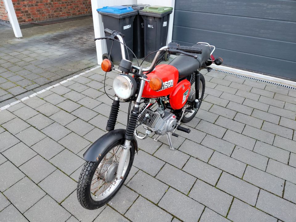 Moped Simson S51 4 Gang Baujahr 1984 in Radbruch