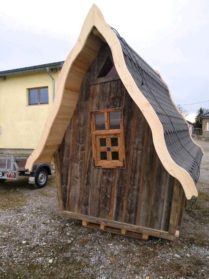 Gartenhaus Hexenhaus Spielhaus Tinyhouse in Wiedergeltingen